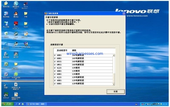EMPS3 Software zx-3 Hitachi-Graafwerktuig Detector van Isuzu Engine Detector 4HK1