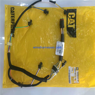 De Motor van E325D E329D Bedradingsuitrusting 2225917 CAT Excavator