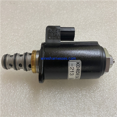 Van het Graafwerktuigsolenoid valve 30C50-213 van YN35V00049F1 sk200-8 de Klep van de het Gaspedaalsolenoïde